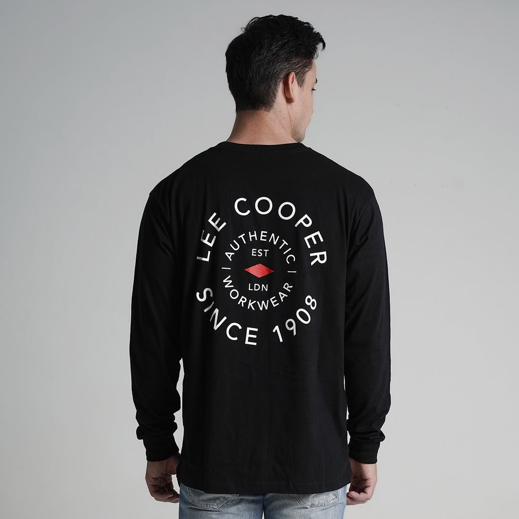 Lee Cooper Longsleeve T-shirt Authentic Around Black