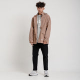 Lee Cooper Parka Jacket Lyndon Khaki