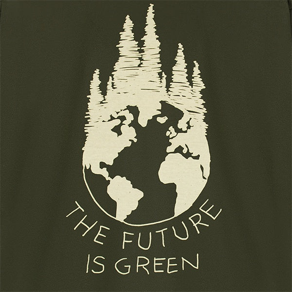 Lee Cooper Longsleeve T-shirt Green Future Green Army