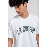 Lee Cooper T-shirt College Logotype White