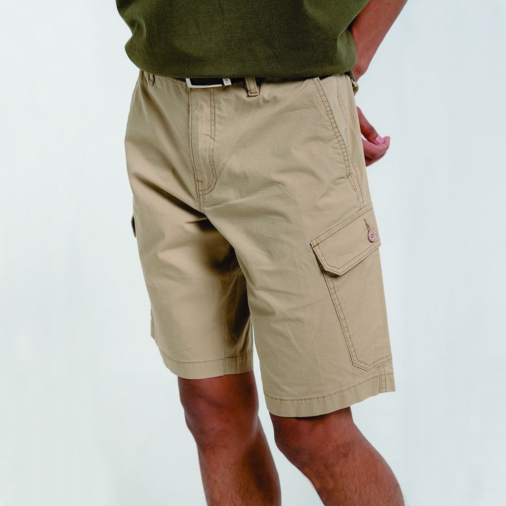 Lee Cooper Short Cargo Maxwell Cream