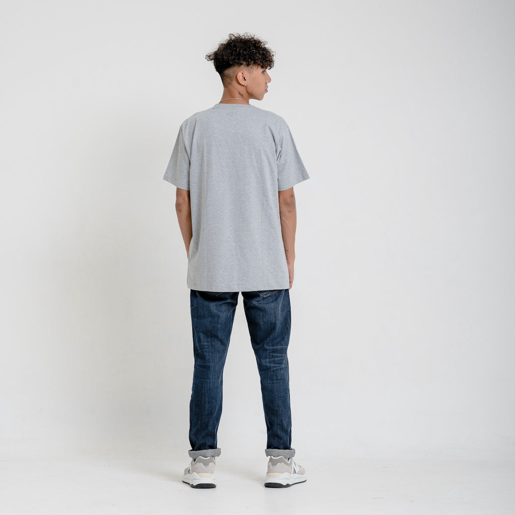 Lee Cooper T-shirt Distress Box Grey