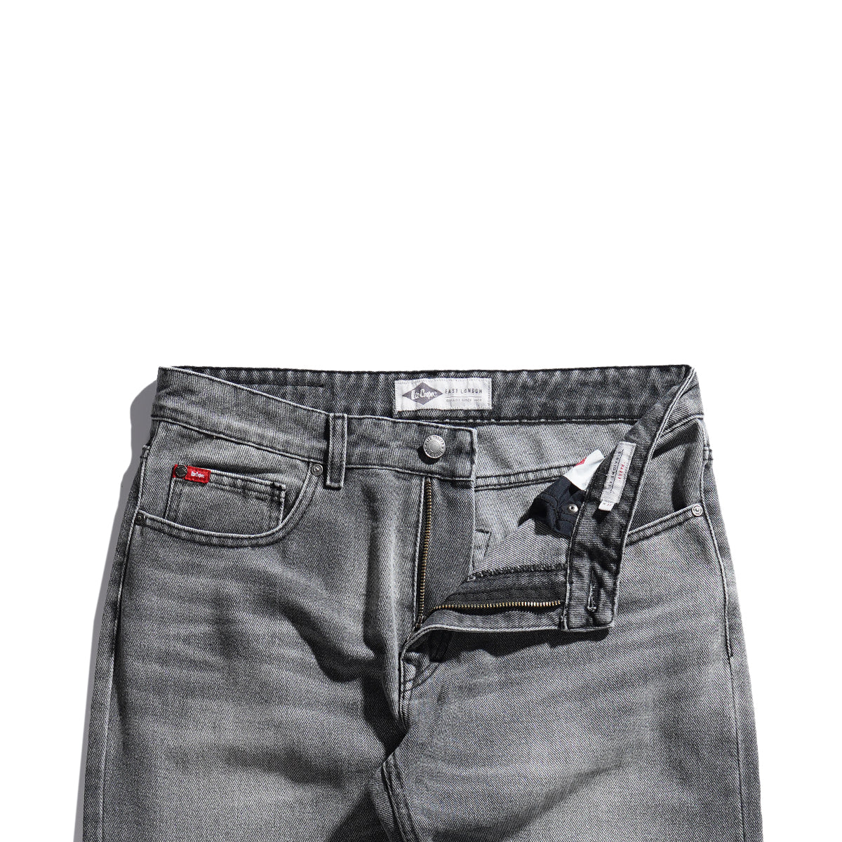 Lee Cooper Straight Fit Jeans Harry Worn Medium Black