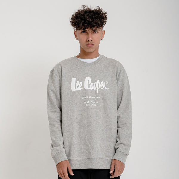 Lee Cooper Sweatshirt - Crewneck Logo Type M71