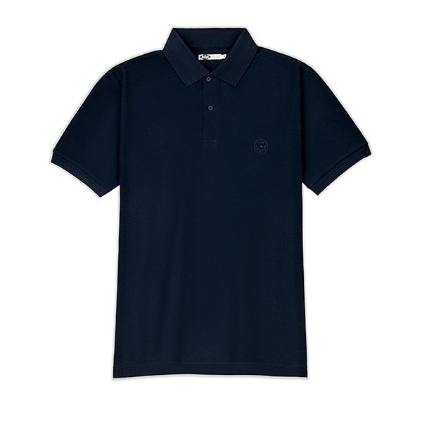 Lee Cooper Polo Shirt Logo Circular Navy