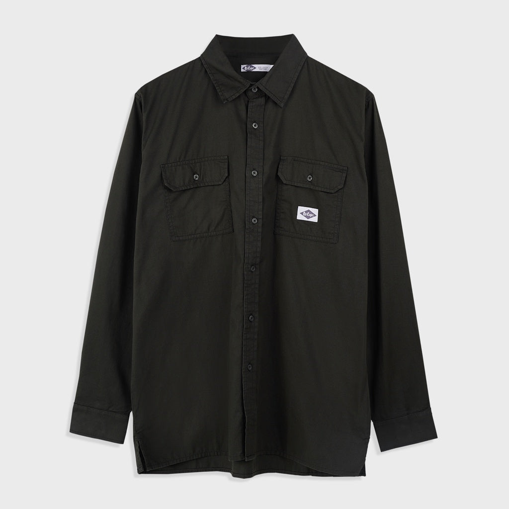Lee Cooper Long Shirt Clive Olive