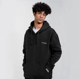 Lee Cooper Box Logo Pullover Hoodie Black