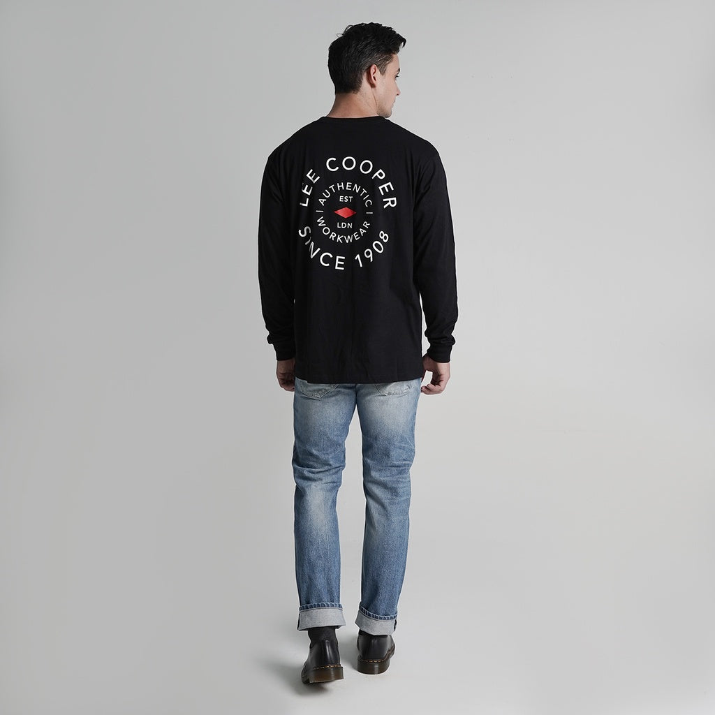 Lee Cooper Longsleeve T-shirt Authentic Around Black