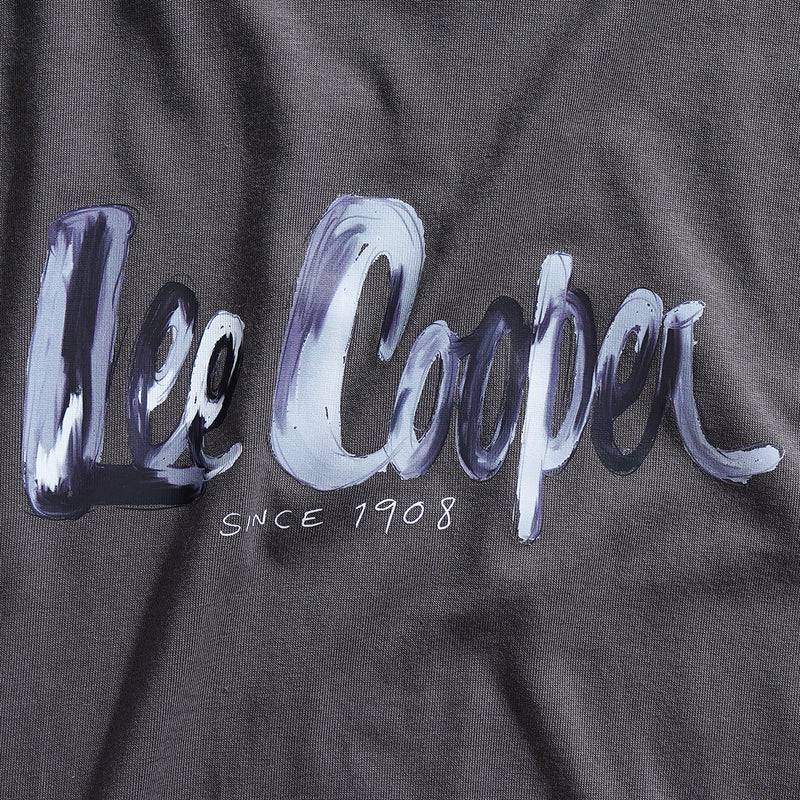 Lee Cooper T-Shirt Crayon BW Dark Grey