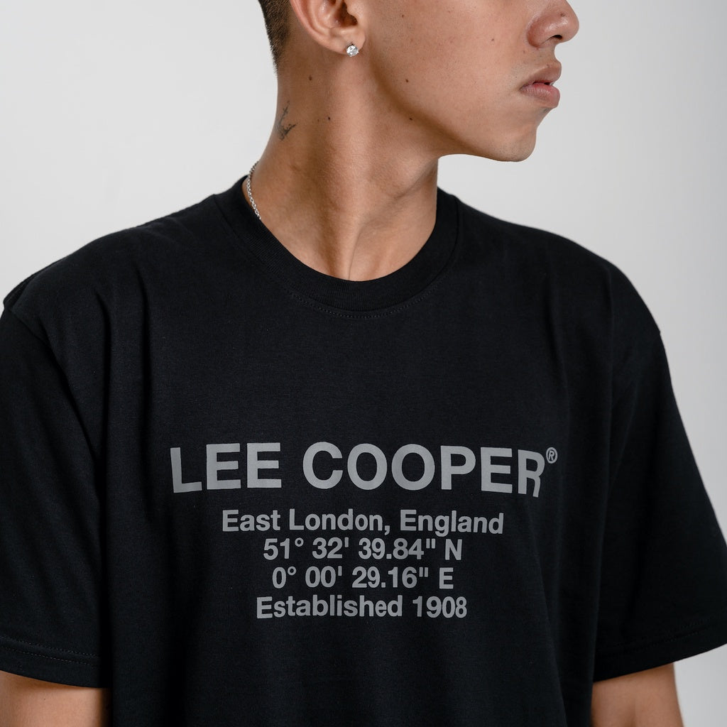 Lee Cooper T-shirt Brand Black