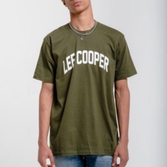 Lee Cooper T-shirt College Logotype Olive