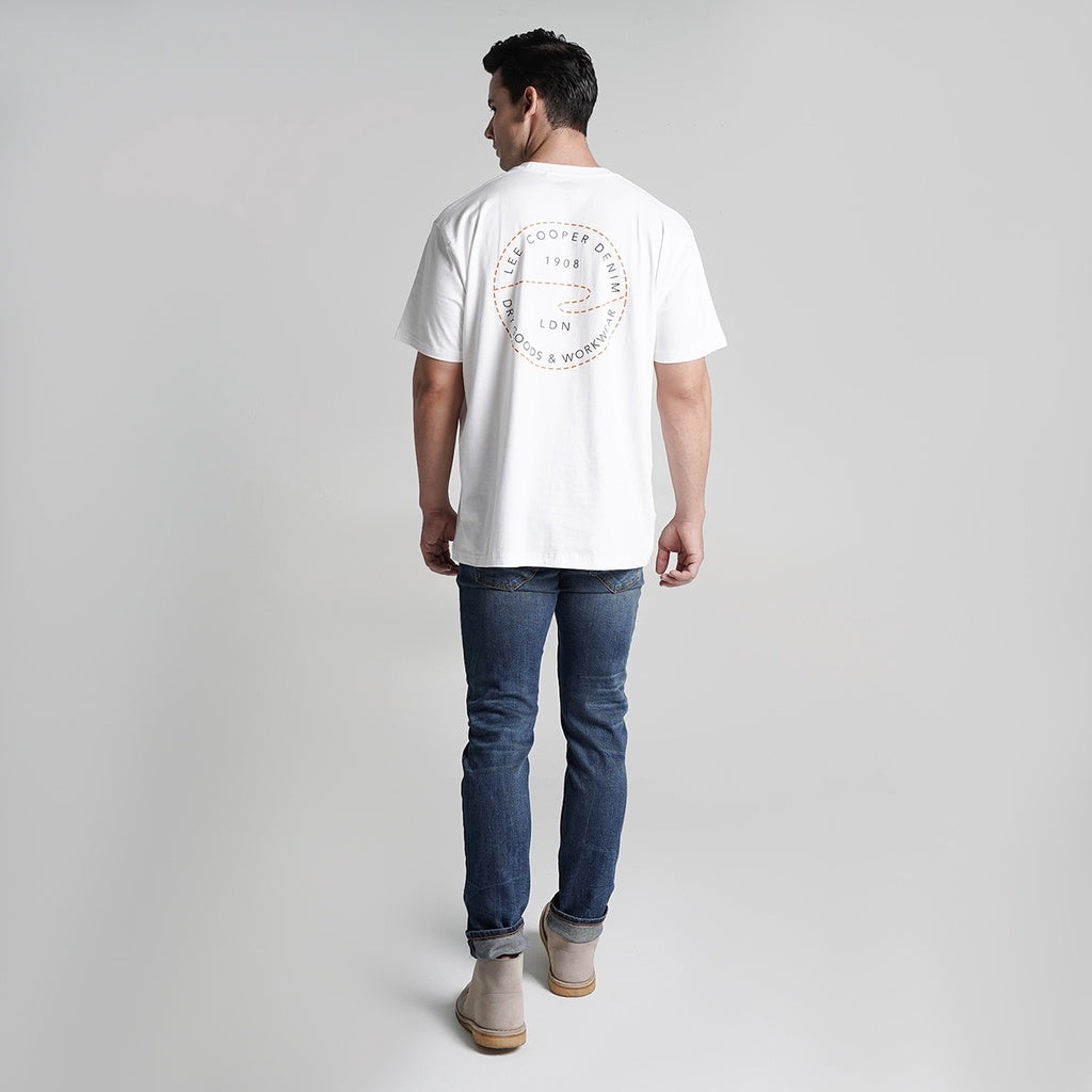 Lee Cooper Jeans Arthur Ripped Medium Blue 0322021
