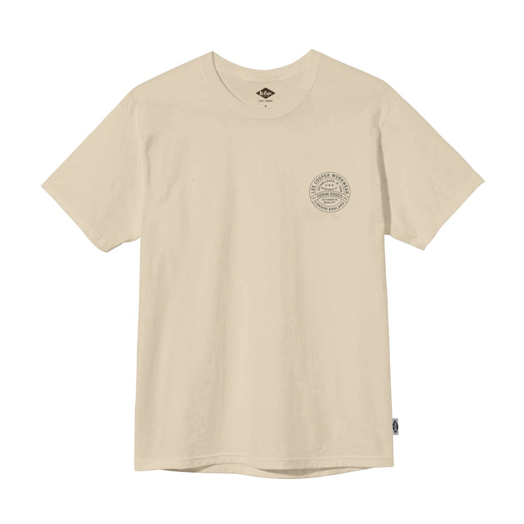 Lee Cooper T-shirt London Goods Cream