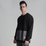 Lee cooper Sweatshirt Crewneck Cargo Pocket Black