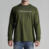 Lee Cooper Longsleeve T-shirt Green Future Green Army