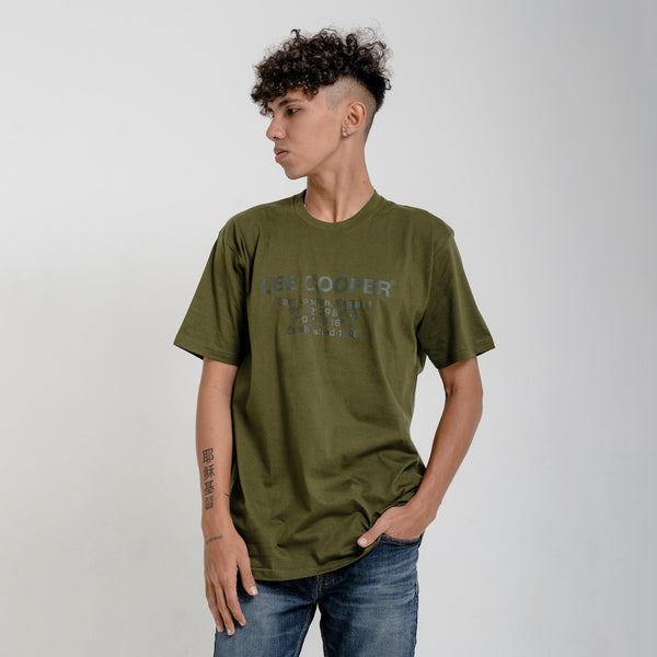 Lee Cooper T-shirt Brand Olive