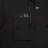 Lee Cooper Parka Jacket Lyndon Black