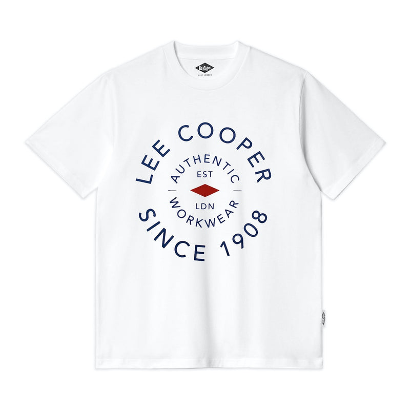 Lee Cooper T-shirt Authentic Around White