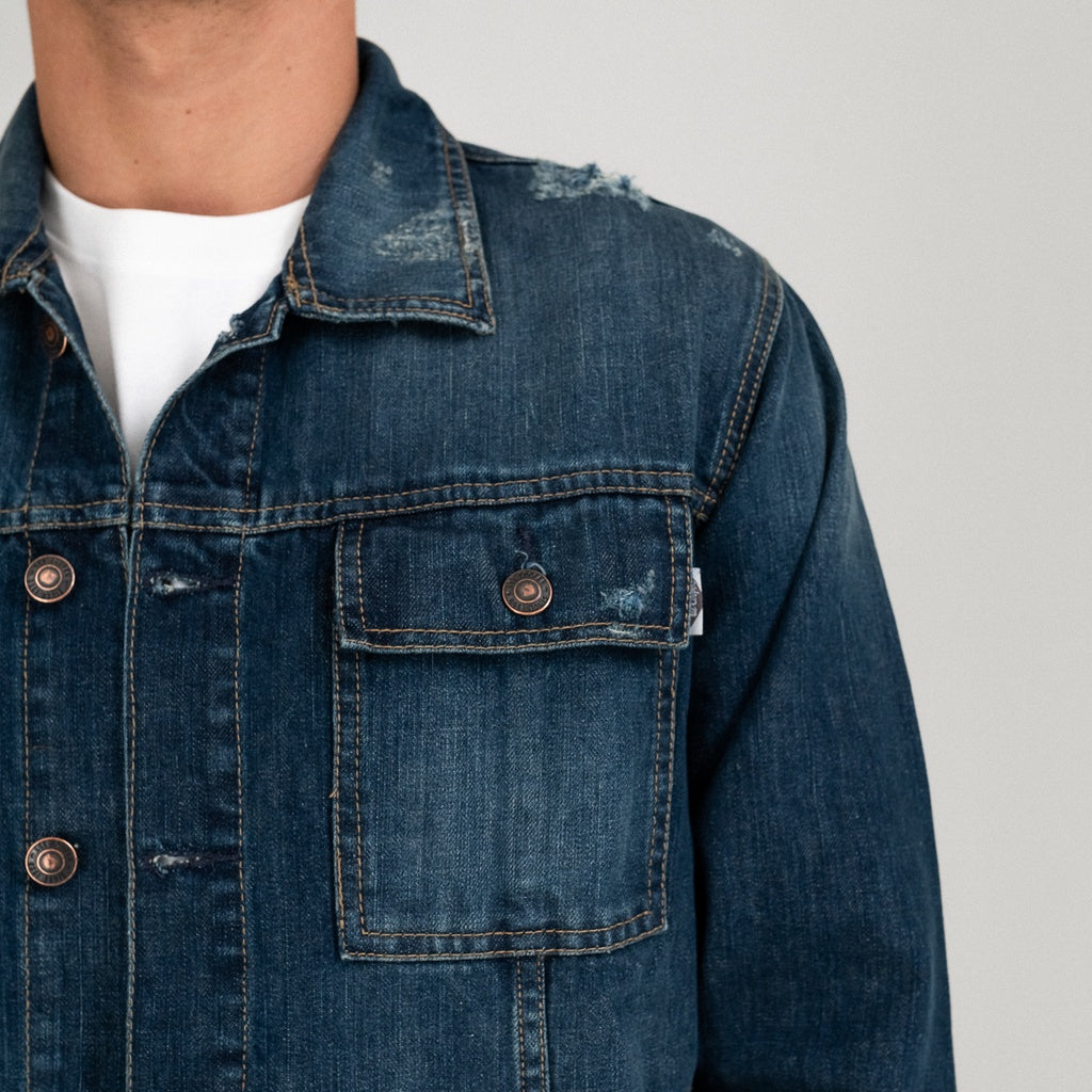 Lee Cooper Trucker Jacket Denim