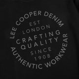 Lee Cooper Sweatshirt Crewneck Crafting Quality Black