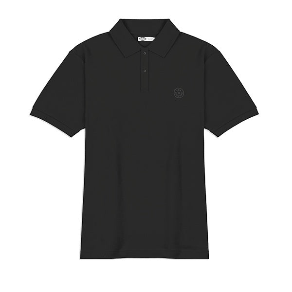 Lee Cooper Polo Shirt Logo Circular Dark Grey