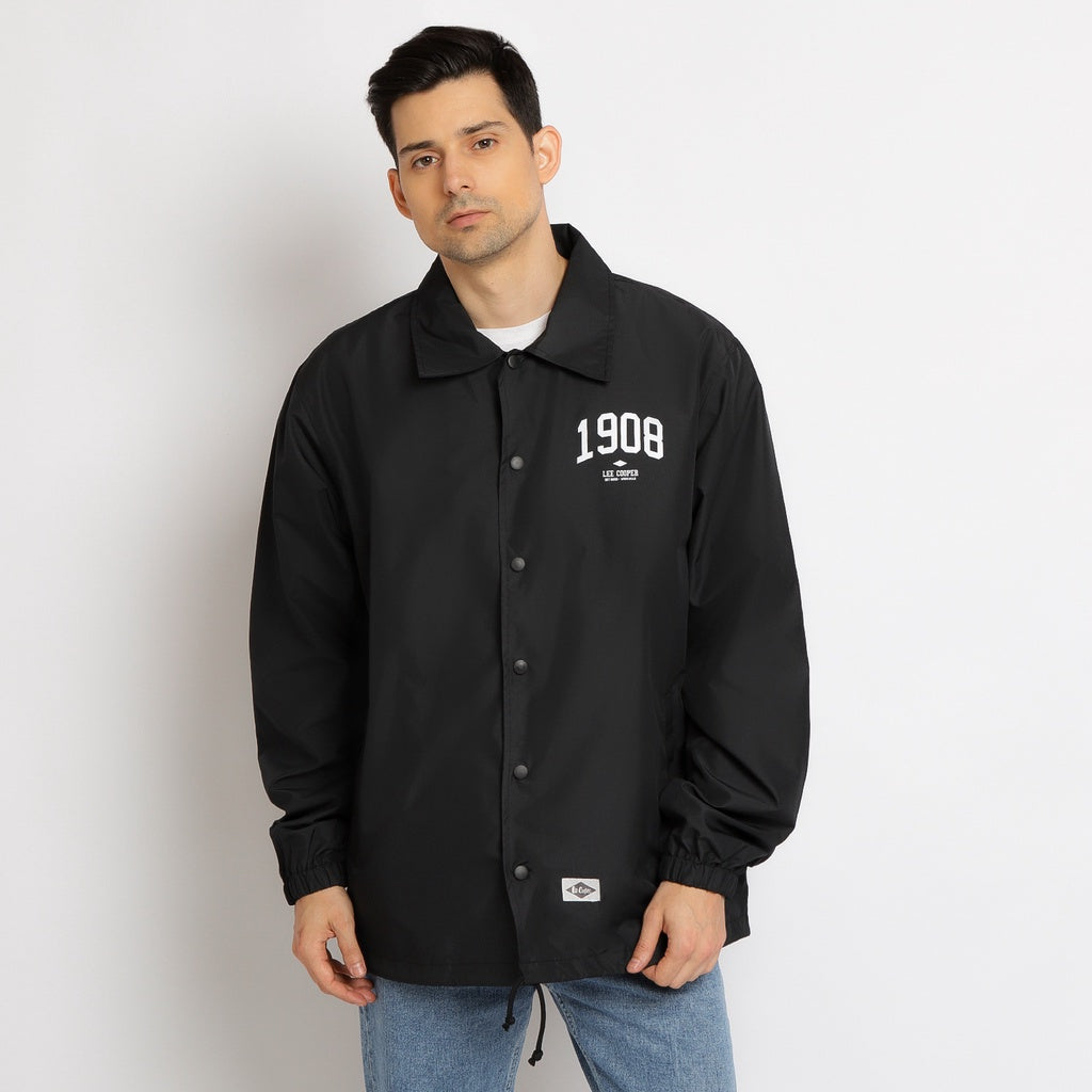 Lee Cooper Coach Jacket 1908 Black
