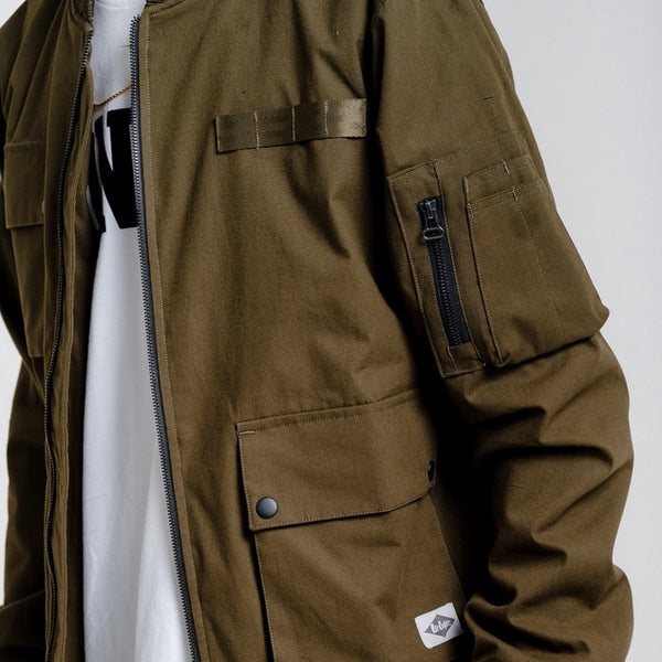 Lee Cooper Jacket Bomber Paxton Olive