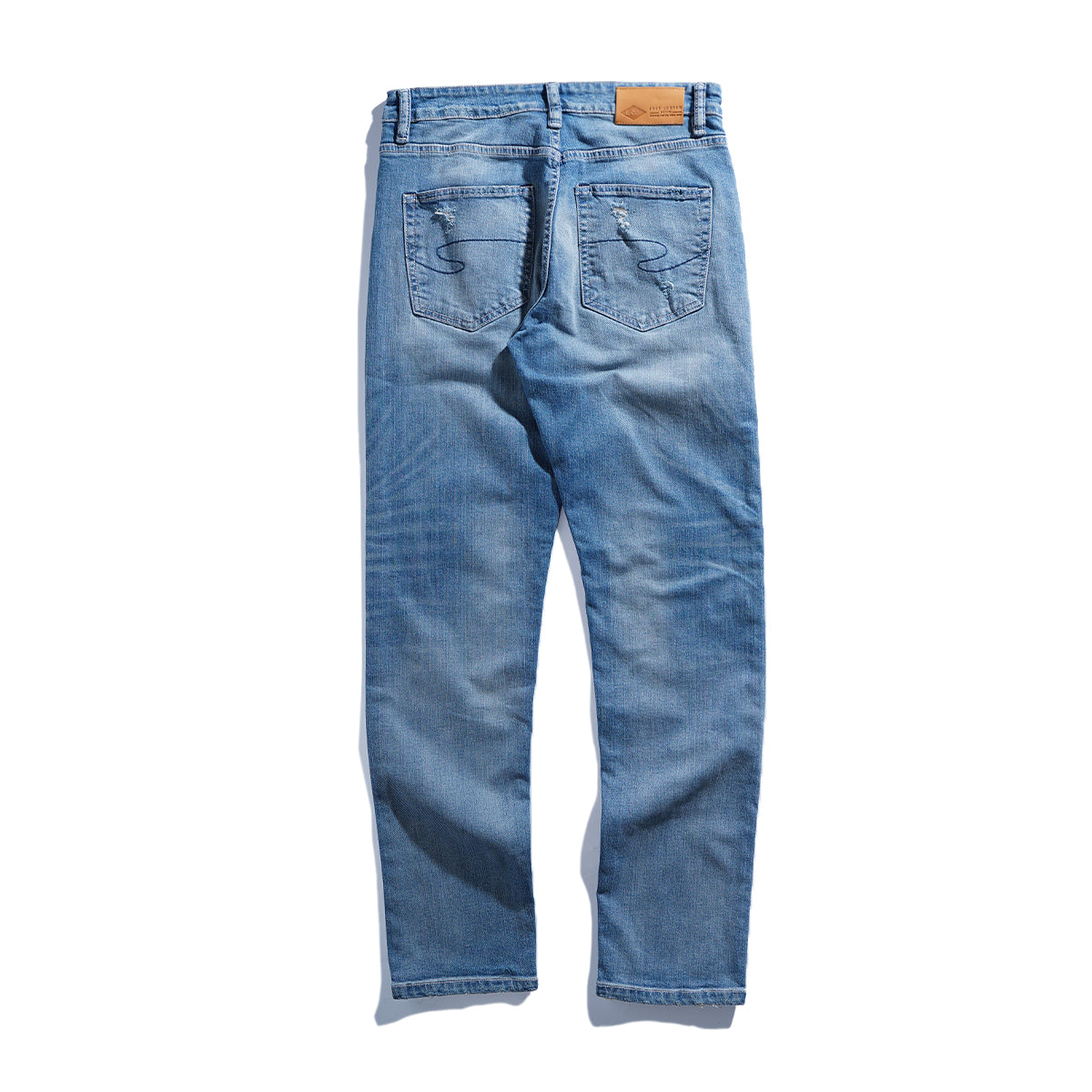 Lee Cooper Tapered Fit Jeans Arthur Worn Light Blue 34