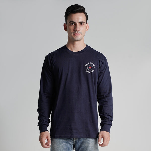 Lee Cooper Longsleeve T-shirt Authentic Around Navy