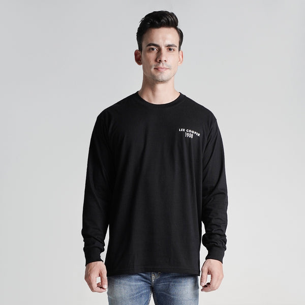 Lee Cooper Longsleeve T-shirt Dry Goods Black