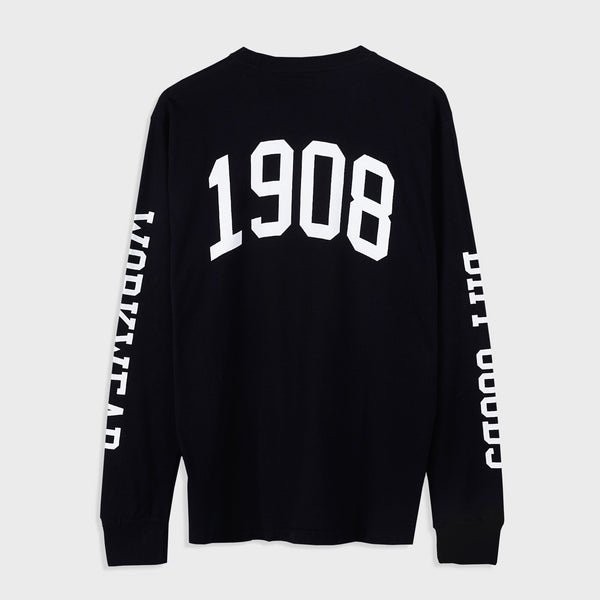 Lee cooper Longsleeve 1908 Tee Black