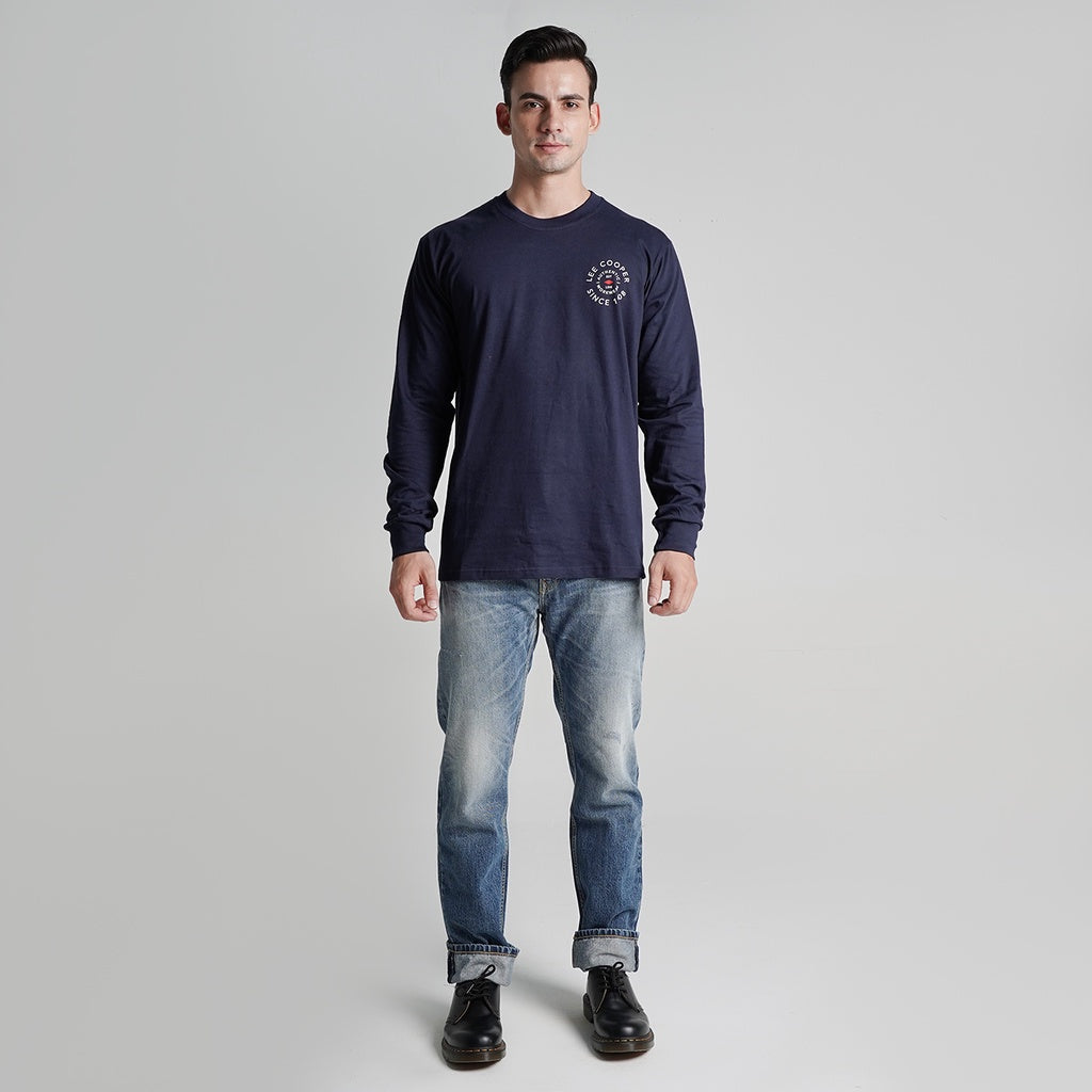 Lee Cooper Longsleeve T-shirt Authentic Around Navy