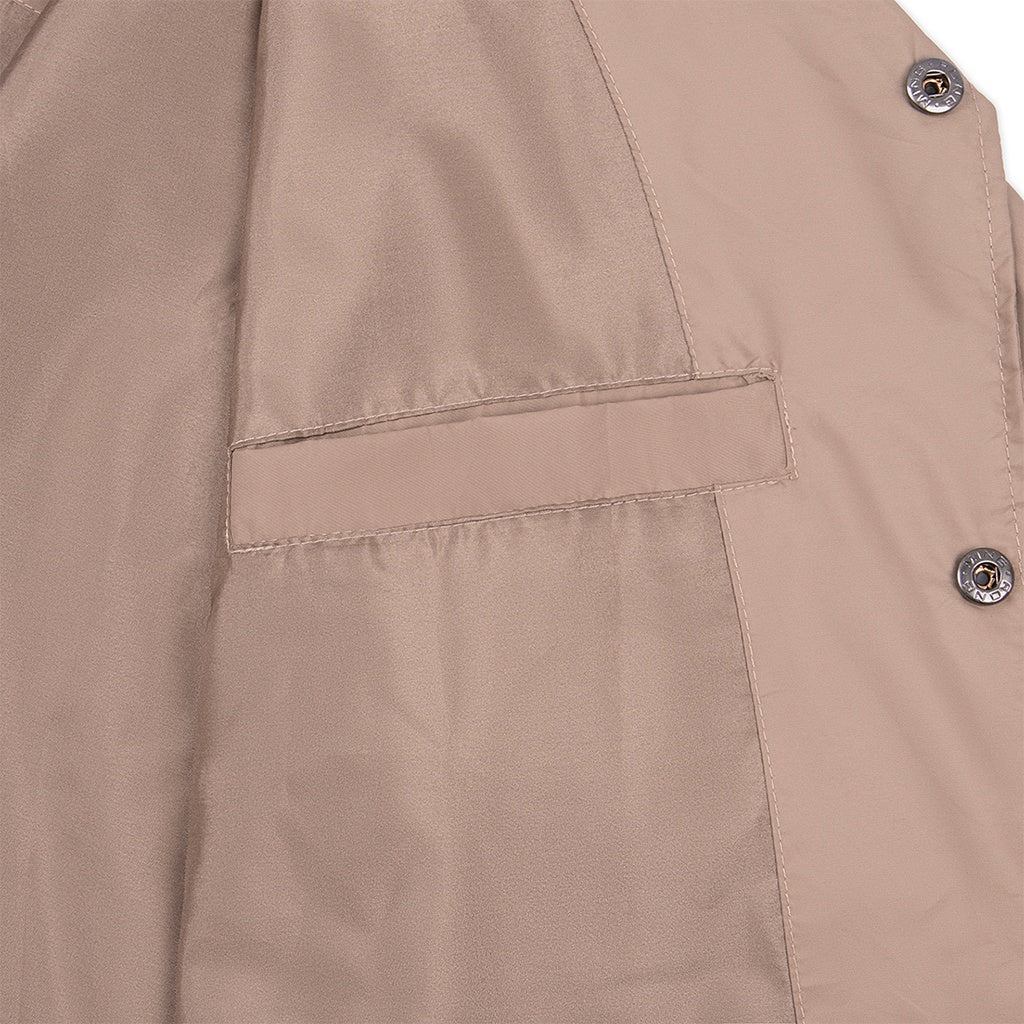 Lee Cooper Coach Jacket Brand Logotype Beige