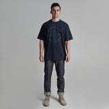 Lee Cooper T-Shirt Oversized Crafting Quality Navy