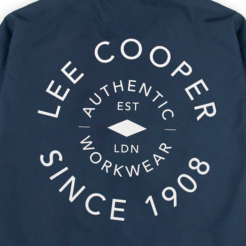 Lee Cooper Coach Jacket Singular Navy