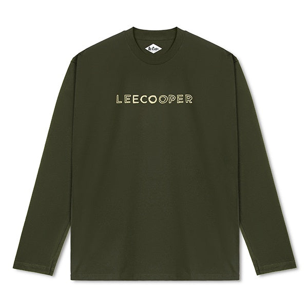Lee Cooper Longsleeve T-shirt Green Future Green Army