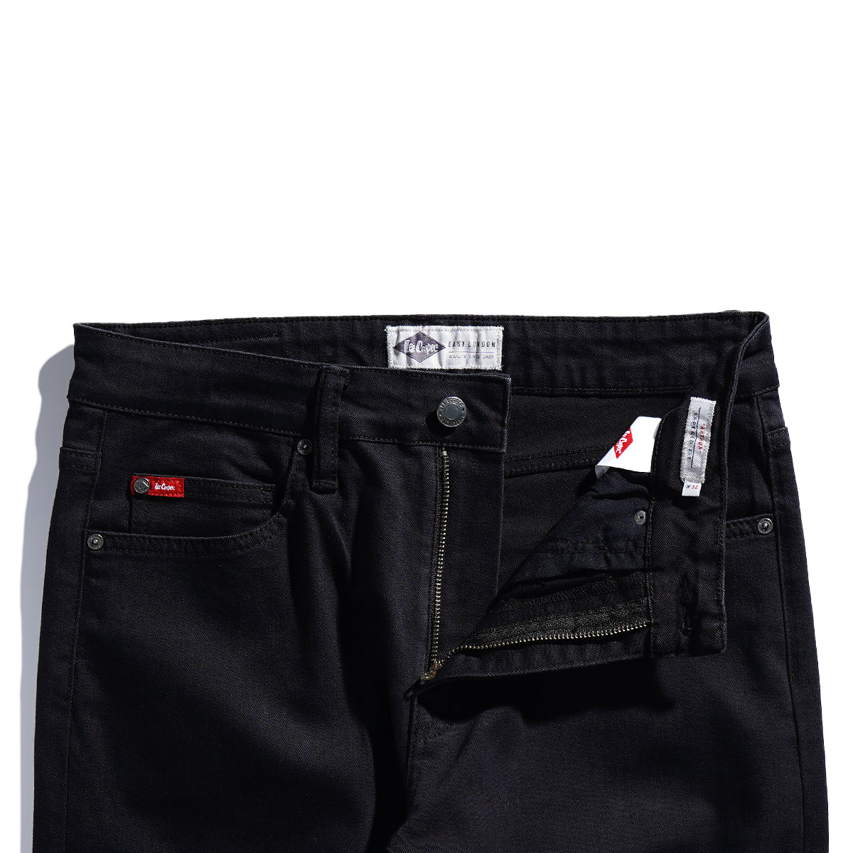 Lee Cooper Tapered Fit Jeans Arthur Rinse Black Medium Raw