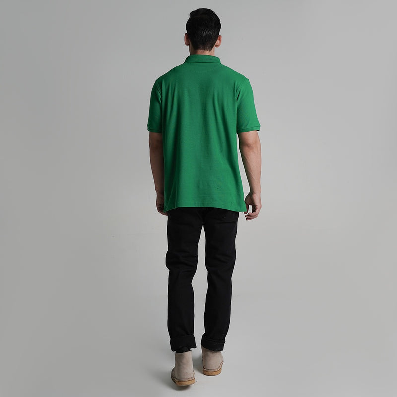 Lee Cooper Polo shirt Logotype Green