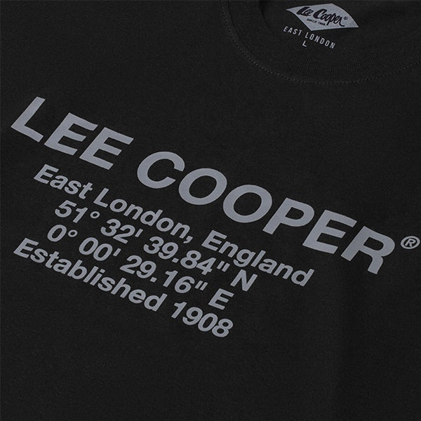 Lee Cooper T-shirt Brand Black