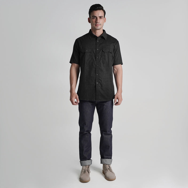 Lee Cooper Short Sleeve Avery Black