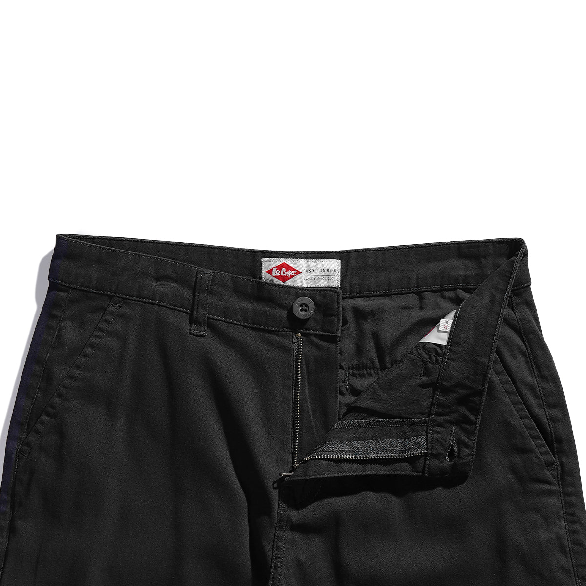 Lee Cooper Short Chino Logan Black