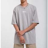 Lee Cooper T-shirt Oversized Box Logo Loose Grey