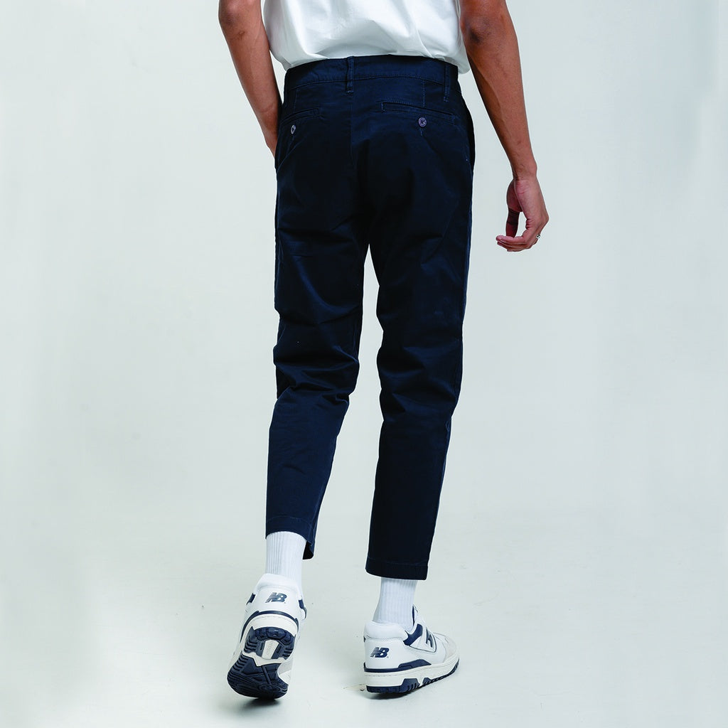 Lee Cooper Long Chino Ankle Navy