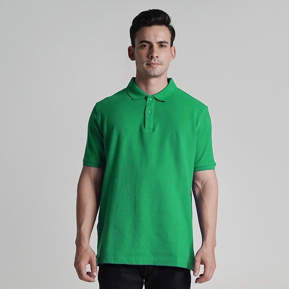 Lee cooper Polo Shirt Logo Circular Green