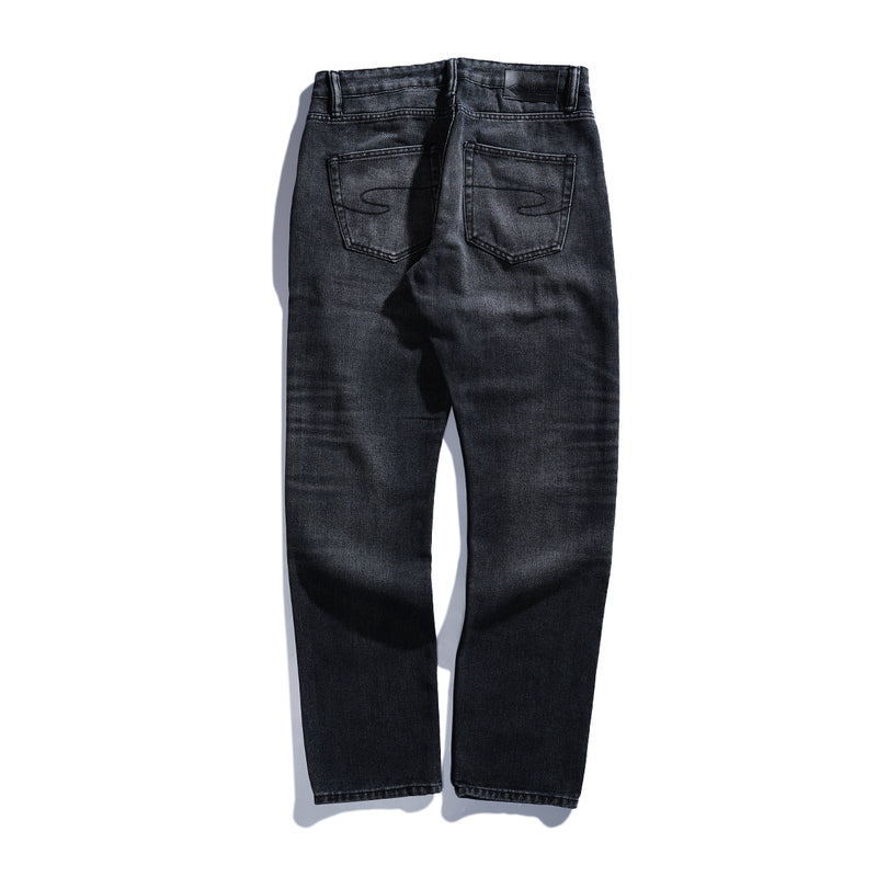 Lee Cooper Tapered Fit Jeans Arthur Worn Medium Black