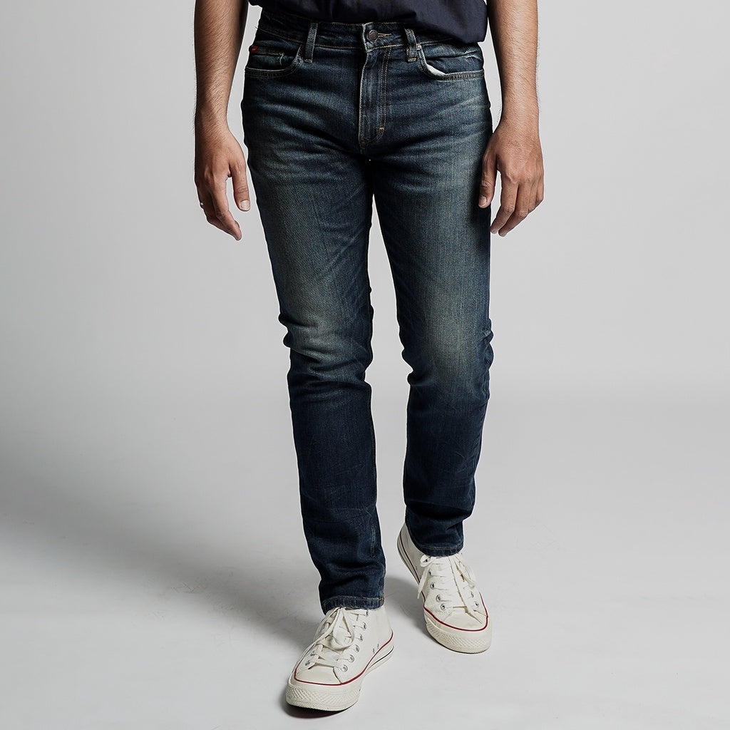 Lee Cooper Jeans Arthur Worn Medium Blue 0322022