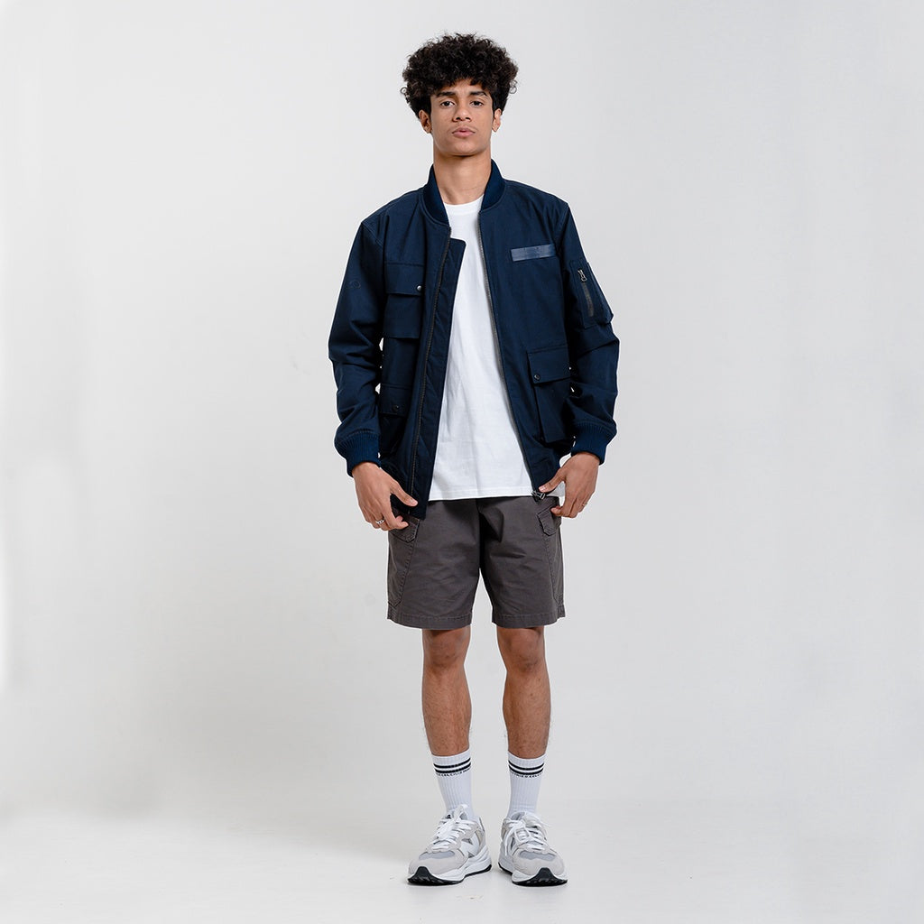Lee Cooper Jacket Bomber Paxton Navy