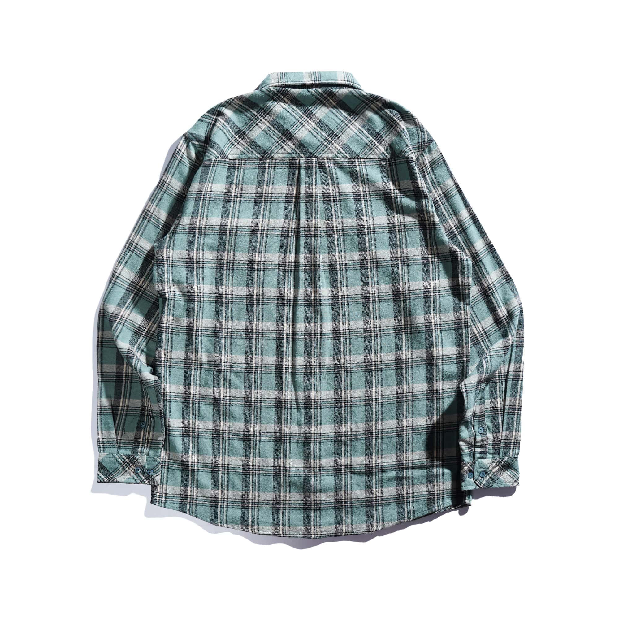Lee Cooper Long Shirt Flannel Aldred Light Green