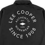 Lee Cooper Coach Jacket Singular Black