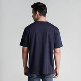 Lee Cooper T-shirt Stripe Pocket Navy